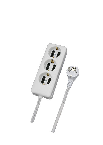 3Way socket with cable